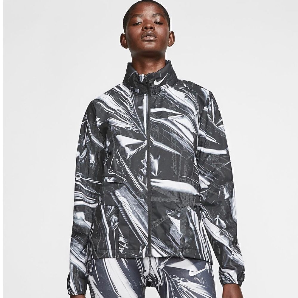 Nike | Full-Zip Running Jacket | Black